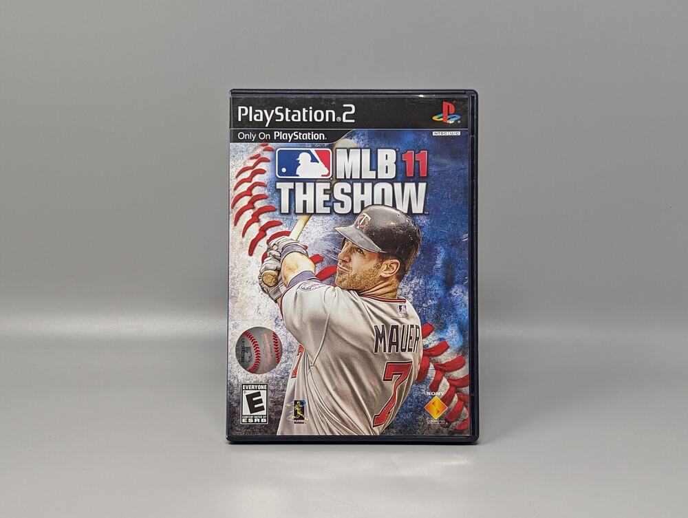 MLB 11 The Show PS2 PlayStation 2 Replacement Case & Manual Only No Game